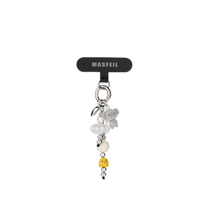 【中國直郵】 MINISO MASFEIL × 無尾熊小雞 手機掛鏈掛繩短款8cm*1個