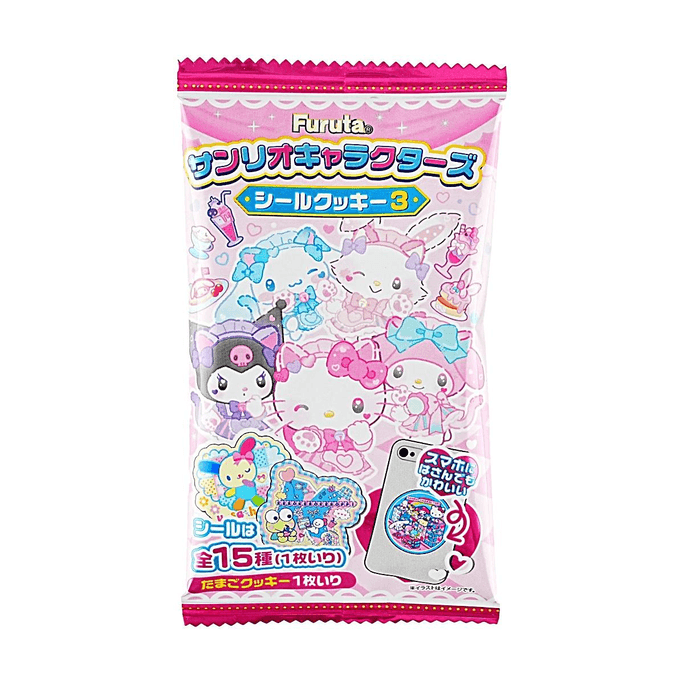 산리오 콜라보레이션 에그 쿠키 14g (0.56oz) [스티커 1개 랜덤 증정]