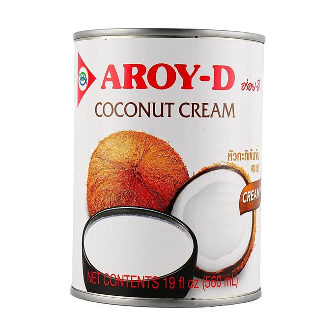 Coconut Cream 19 fl oz 【For DIY Beverages, Baking, Desserts And Cooking】