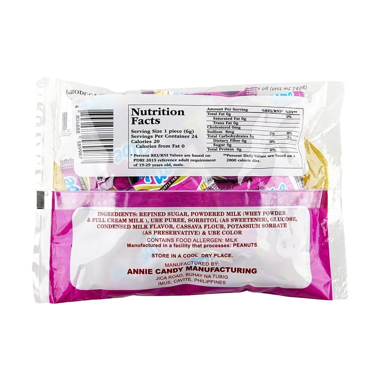 Ube Purple Yam Candy, 5.12 oz 5