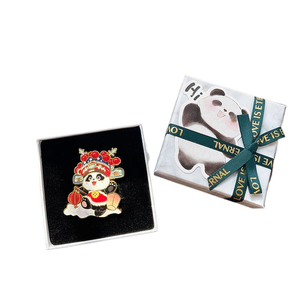 Cultural And Creative Small Gift Panda Refrigerator Magnet Chinese Style Peking Opera 7CM*1 Piece
