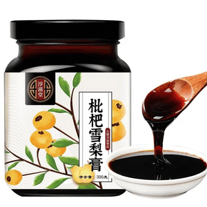 Chunzi Tang Loquat Pear Paste: Moisturizes Lungs, Stops Cough, Clears Heat, Transforms Phlegm, Health Paste (300g)