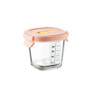 Baby Food Storage Box Portable Fresh-keeping Tool For Infant Supplementary Food Pink-220ml