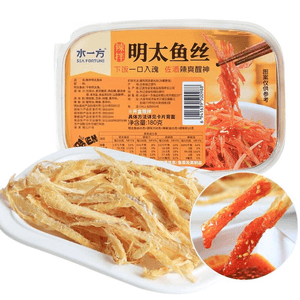 Spicy Shredded Polyesterfish With Yanbian Flavor Dried Fish 180g*1 Box