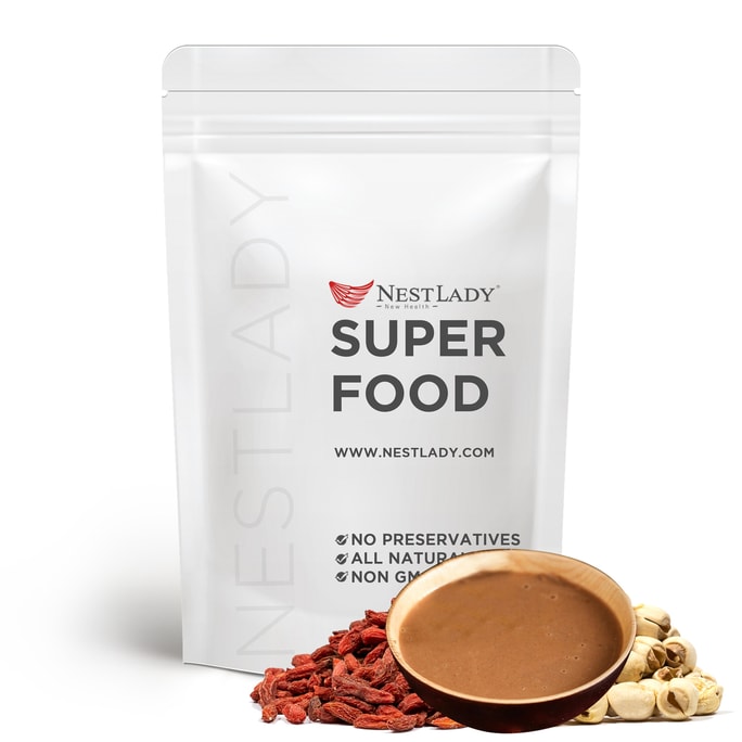 NESTLADY lotus seeds five red powder healthy powder tea 6 strips 150g