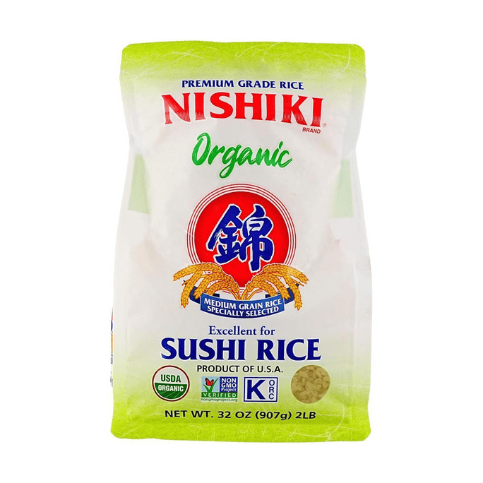 日本NISHIKI锦米 有机优质寿司米 大米 907g