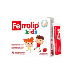 Red Fairy Children's Iron Supplement - Blood Building and Iron-Fortified Powder - 20 tablets per box