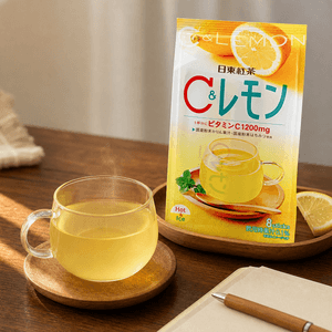 日本日东红茶 维C柠檬饮 8条入 【高浓度维C】【冷热双泡】【添加国产蜂蜜】