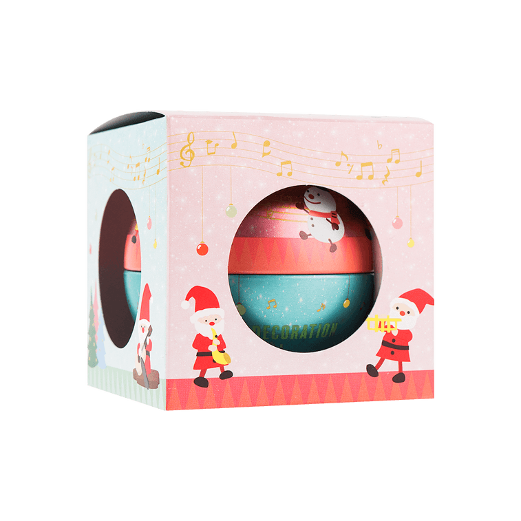 【クリスマス限定品】クリスマスオーナメントアソートチョコレートギフトボックス - 5フレーバー9個入り 11