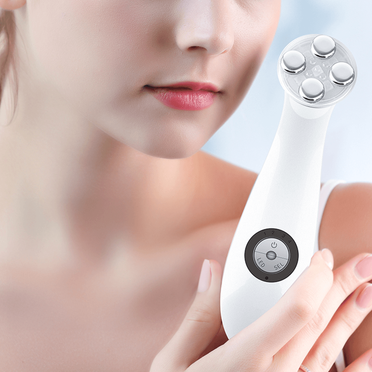 K·SKIN Color Light RF Beauty Device White KD9900 - Yami.com