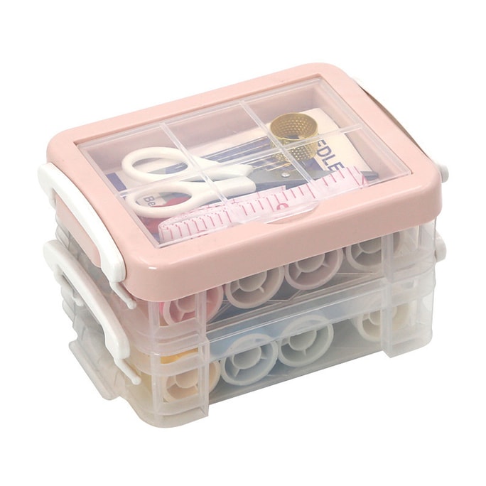 30 Piece Set Sewing Kit Box Portable 1pc