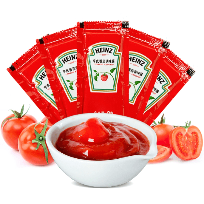 Tomato Sauce Children's French Fries Tomato Sauce Small Packet 9g*20 Small Packets*1 Bag