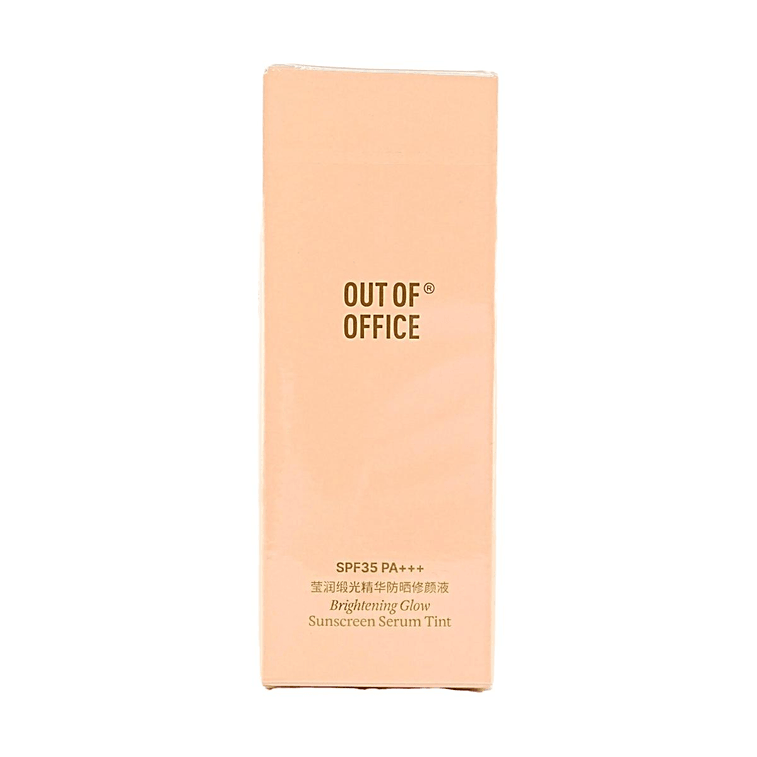 OUT OF OFFICE 瑩潤緞光精華防曬修顏液 #01淺膚色 35ml 提亮潤色防曬隔離 5