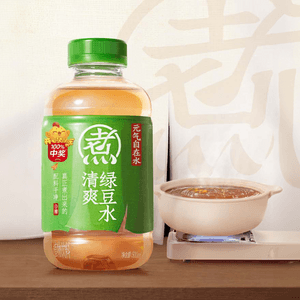 Refreshing Mung Bean Water ,0 White Sugar,16.9 fl oz