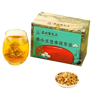 레이윈샹 [11가지 천연 약재, 200g 대용량] 팥, 율무, 복령차 10g*20개입, 총 200g. 습기 제거, 체중 감량, 여드름 개선에 과학적으로 배합된 차입니다. 치자, 귤껍질, 감초, 백련콩, 산사나무, 마, 메밀을 함유하고 있습니다. 비장을 튼튼하게 하고 습기를 제거하며 가래를 삭이는 데 효과적입니다. 눈으로 확인 가능한 고품질 재료로 만든 건강 유지 차입니다.