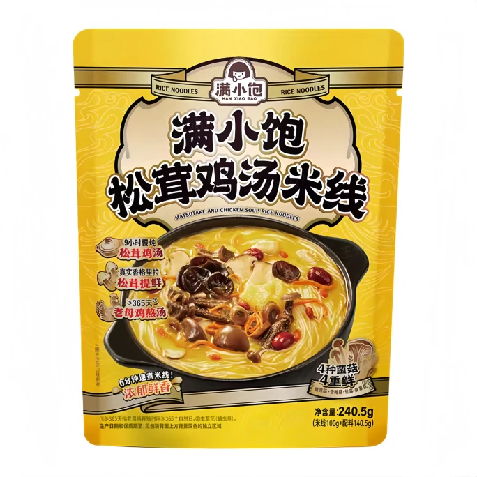 만샤오바오 송이버섯 닭고기탕 쌀국수 240.5g*1팩