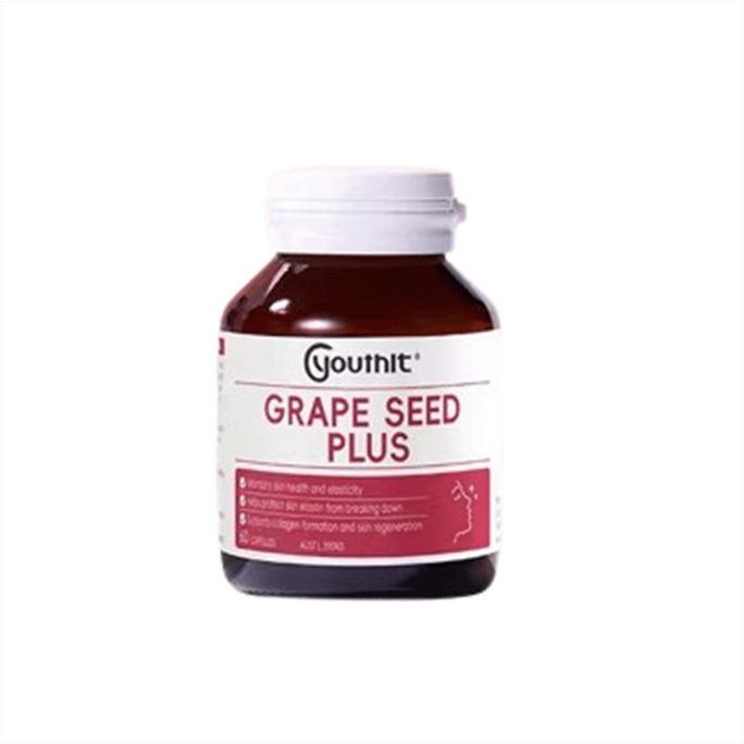 Grape Seed Powder Capsules 60 Imported Opc Essence Proanthocyanidin VC Tablets
