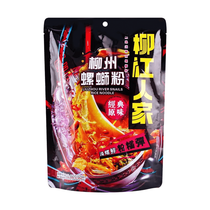 Liuzhou Snail Rice Noodles Boiling Type, 11.5oz
