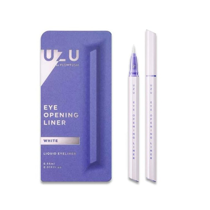 Smudge-Proof Colored Eyeliner Pencil In White 0.55ml 