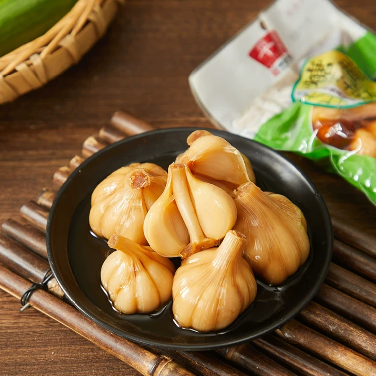 [중국 직송] 평왕 탕수 마늘죽, 수저우 달콤하고 바삭한 아침 식사 200g*1팩 3