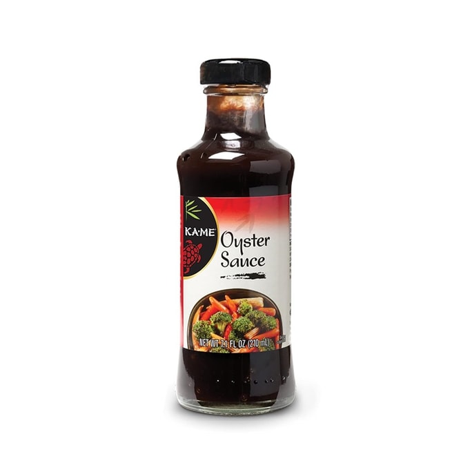 KA-ME Oyster Sauce 7.0 oz Authentic Asian Ingredients And Flavors Certified No Preservatives/MSG