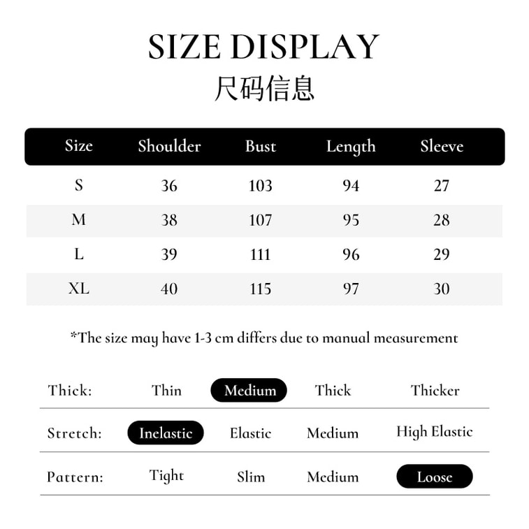 【中国直邮】HSPM 新款新中式改良旗袍斜襟盘扣连衣裙 米杏 S 3