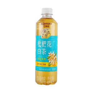 大陆版SUNTORY三得利 枇杷花白茶 500ml【0糖0卡0脂】【馥郁清幽 淡雅毫香】