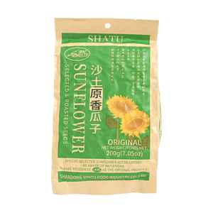 Original Roasted Sunflower Seeds 7.05oz【Full Kernels】【Traditional Roasted】