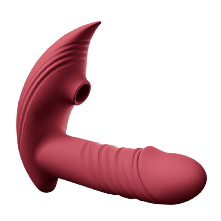 Fiona wireless remote control second tide sucking vibrator classic red  (remote control models)