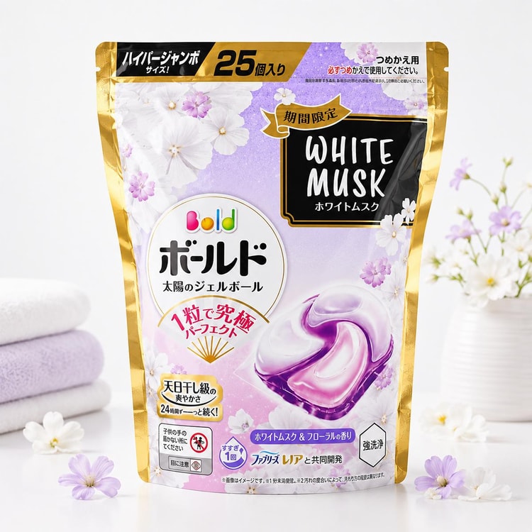 P&G P&G ボールド 4Dランドリーポッド ホワイトムスクの香り ハイパー