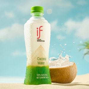 Coconut Water, 11.83 fl oz *6【6 Pack】【0 Sugar 0 Fat Low Calories】