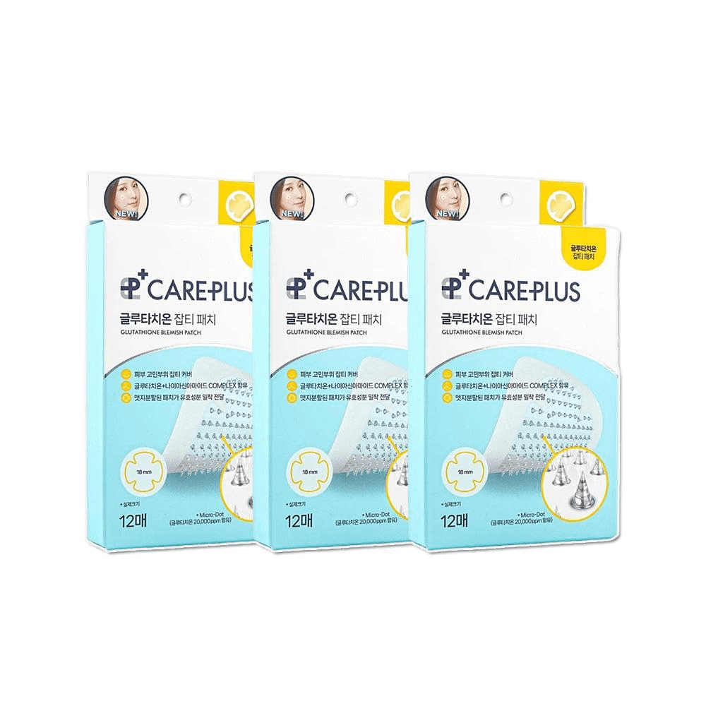 CarePlus Glutathione Whitening Patch 12ea 3pack