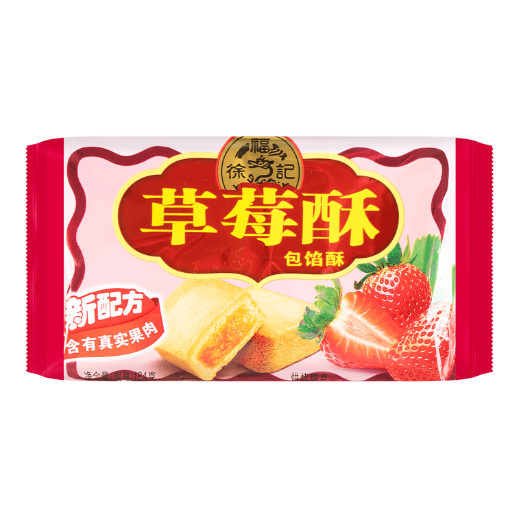 ストロベリーショートケーキサンドイッチ、6.49オンス 12
