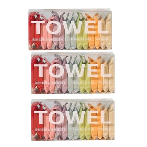 【42條囤貨裝】水月秦淮 一次性壓縮毛巾14粒*3盒 【加厚60%】出差旅遊便攜式純棉洗面巾加厚獨立盒裝潔面巾簡易浴巾