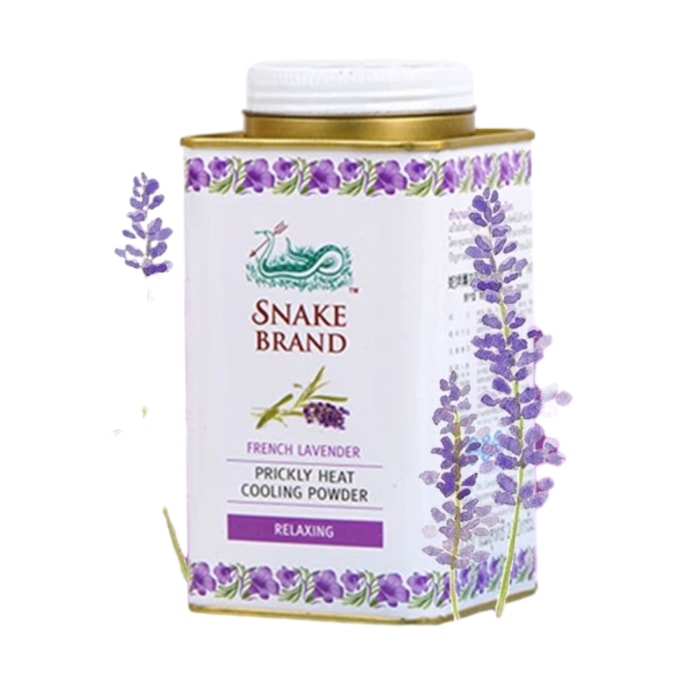 Talcum powder (lavender flavor) adult prickly heat powder cooling powder 140g