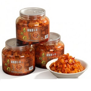 Xiangwazai Spicy Pickled Radish 400g Ready-to-Eat Crispy Spicy Radish Crunchy Appetizer Pickles Quick Meal Side Dish