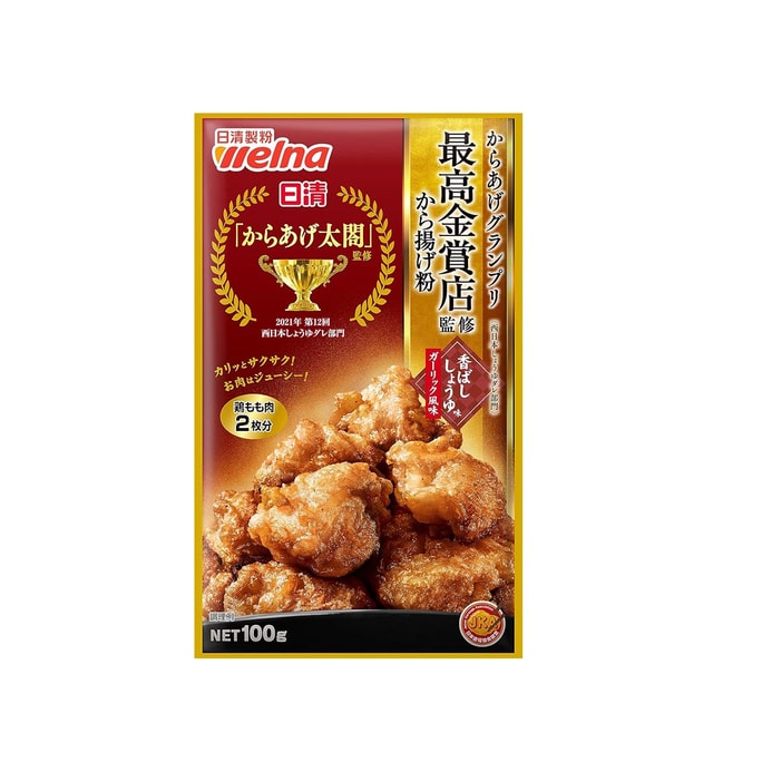 JAPAN NISSEN Fried Chicken Powder Garlic 100g