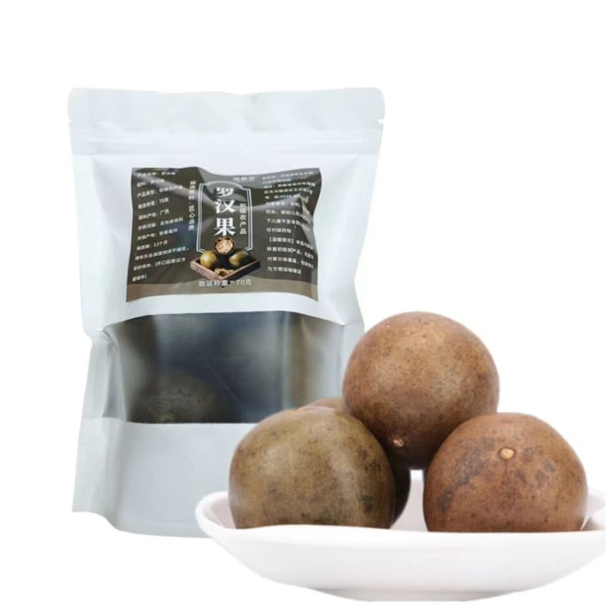  瀧禦堂 羅漢果 手選大果 色澤自然 果肉飽滿 口感甜潤 70g