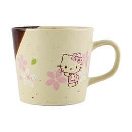 日本SKATER斯凯达 Hello Kitty 樱花马克杯子 美濃烧陶瓷 直径90×高度80mm 290ml | 亚米