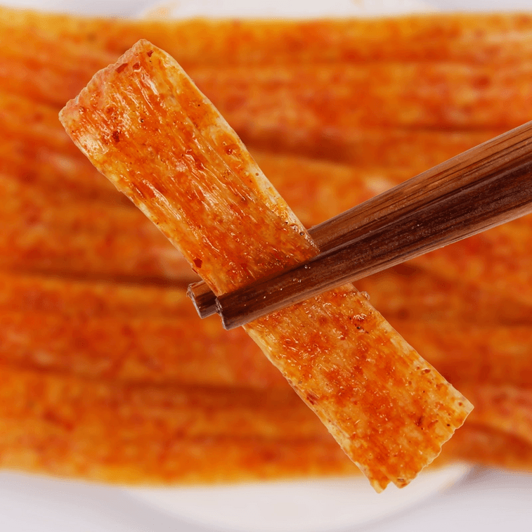 【中國直郵】 大福食品 開胃絲辣條大辣片15g*5袋 3