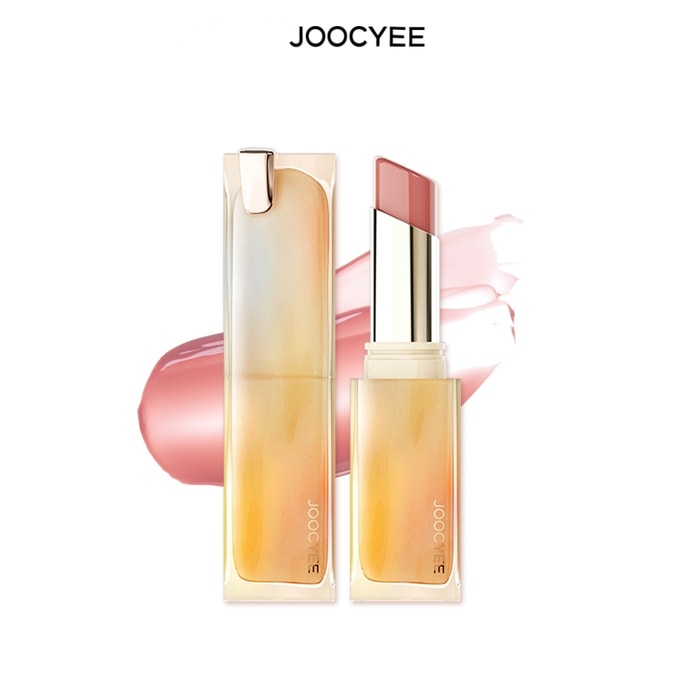 Joocyee Crystal Jelly Mirror Lipstick Super Stretchy Long-Lasting Succulent Lipstick
