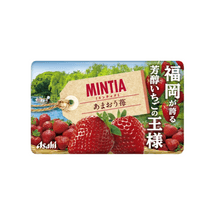 日本 ASAHI MINTIA  薄荷糖 浓香草莓味  50粒