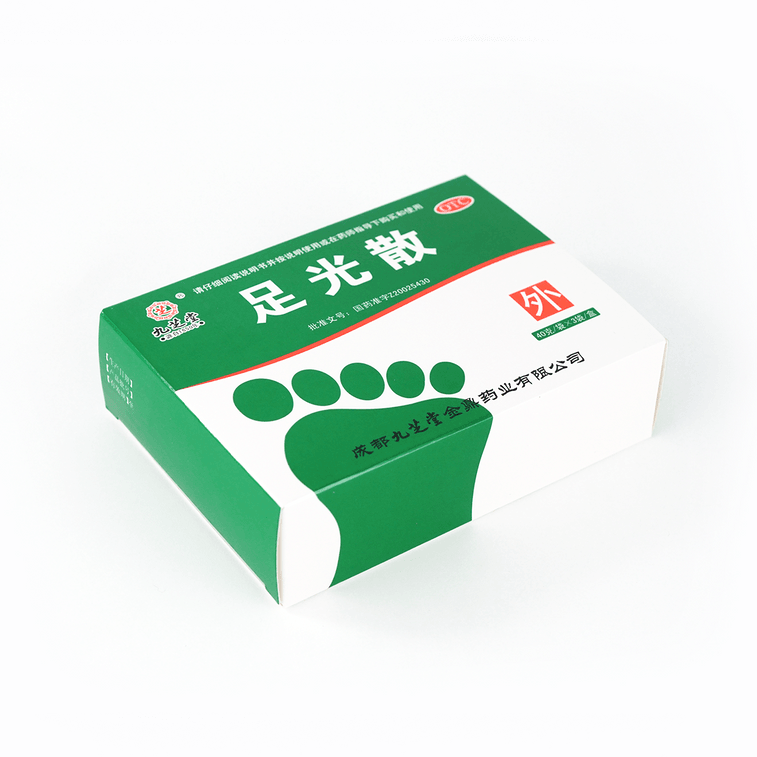 九芝堂 足光散 用于手足癣臭汗症 治脚气 止痒泡脚除脚臭  皮肤真菌 止痒 细菌 杀虫 脚癣 3袋入  8
