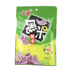 Black Rice Crackers Scallion Flavor 1.94 oz