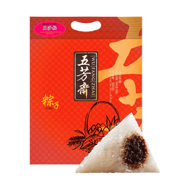 Zongzi Rice Dumpling with Red Bean Paste 10.58 oz