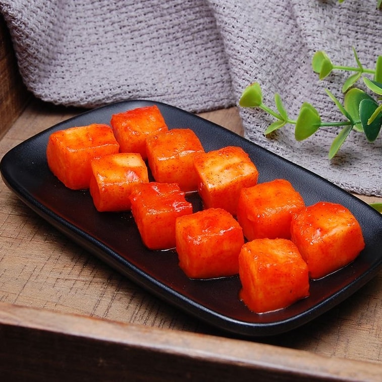 Jinjishun Korean-style radish cubes 1 bag 250g Yanbian-style honey radish sweet, salty, mildly spicy pickled vegetables, side dish 3