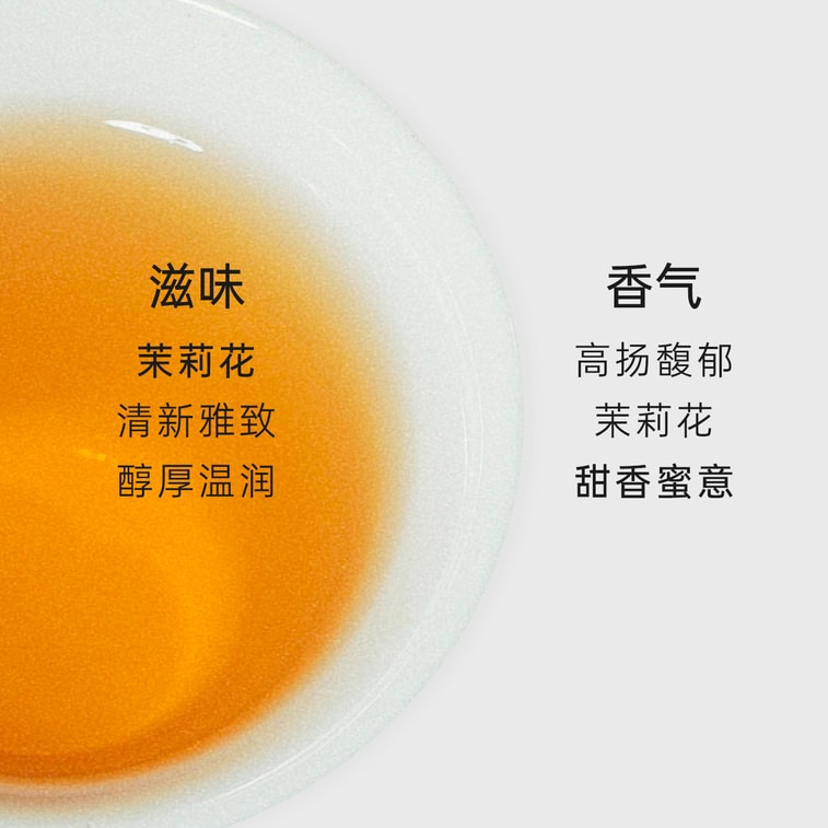 乐普山茶 茉莉花红茶茉染骏眉特级红茶武夷山养生茶罐装自饮送礼50g 3