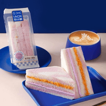Taro Paste Chicken Meat Floss Sandwich 2.46 oz *5【5 Packs】