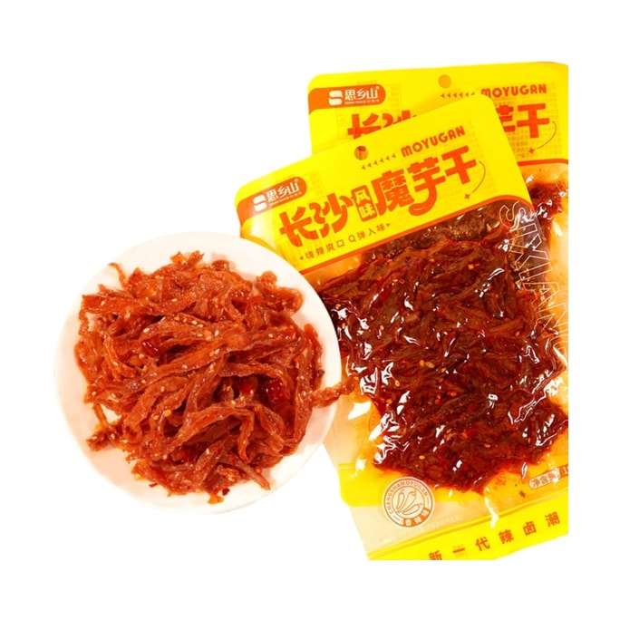 【中国直送】四香山こんにゃく 辛口 100g×1袋 辛口