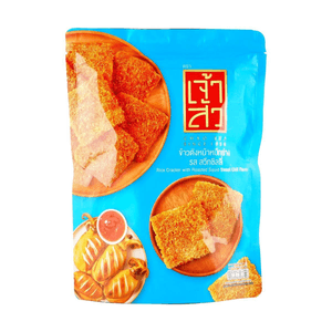 Rice Cracker,Grilled Squid Flavor,2.82 oz【Thailand 711・Big C Popular Products】